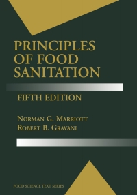 Cover image: Principles of Food Sanitation 5th edition 9780387250250