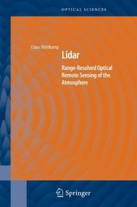 表紙画像: Lidar 1st edition 9780387400754