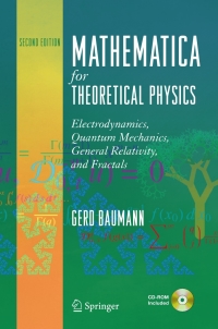 Cover image: Mathematica for Theoretical Physics 2nd edition 9780387219332
