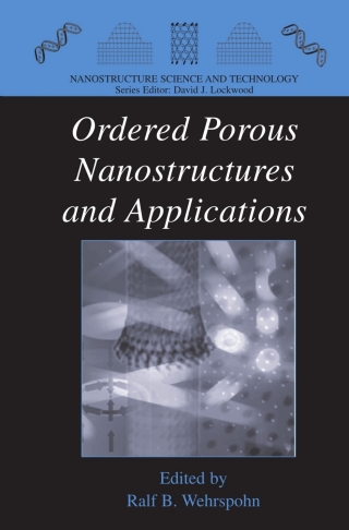 Imagen de portada: Ordered Porous Nanostructures and Applications 1st edition 9780387235417