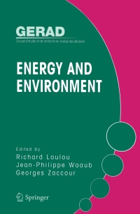 Omslagafbeelding: Energy and Environment 1st edition 9780387253510