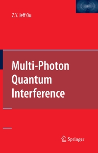 Imagen de portada: Multi-Photon Quantum Interference 9780387255323
