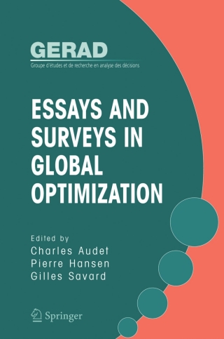 Cover image: Essays and Surveys in Global Optimization 1st edition 9780387255699