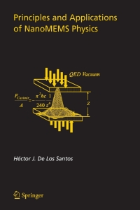 Cover image: Principles and Applications of NanoMEMS Physics 9781402032387