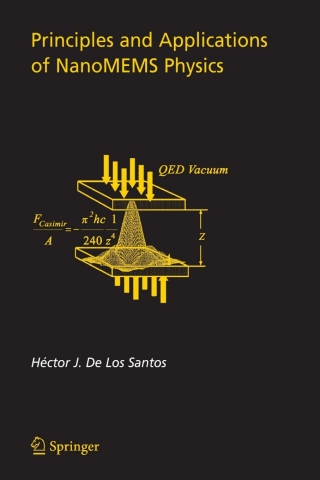 Imagen de portada: Principles and Applications of NanoMEMS Physics 9781402032387