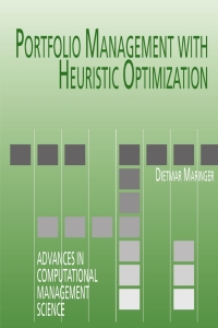 Cover image: Portfolio Management with Heuristic Optimization 9780387258522