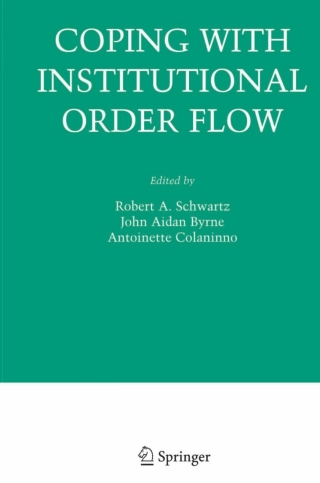 Imagen de portada: Coping With Institutional Order Flow 1st edition 9781402075117