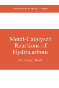 صورة الغلاف: Metal-Catalysed Reactions of Hydrocarbons 9780387241418