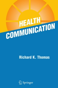 Imagen de portada: Health Communication 9780387261157