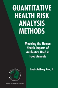 Immagine di copertina: Quantitative Health Risk Analysis Methods 9781441938503