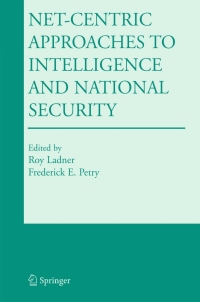 Cover image: Net-Centric Approaches to Intelligence and National Security 1st edition 9780387242958