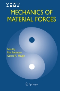 Cover image: Mechanics of Material Forces 1st edition 9780387262604