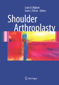 Cover image: Shoulder Arthroplasty 1st edition 9780387223360