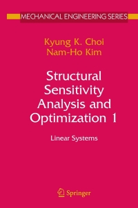 Imagen de portada: Structural Sensitivity Analysis and Optimization 1 9780387232324
