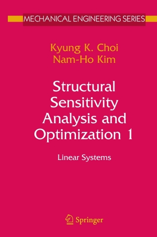 Imagen de portada: Structural Sensitivity Analysis and Optimization 1 9780387232324