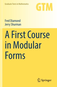 Immagine di copertina: A First Course in Modular Forms 1st edition 9780387232294
