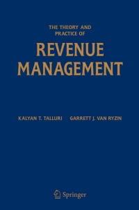 Imagen de portada: The Theory and Practice of Revenue Management 9781402077012