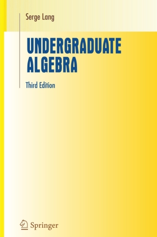 Immagine di copertina: Undergraduate Algebra 3rd edition 9780387220253