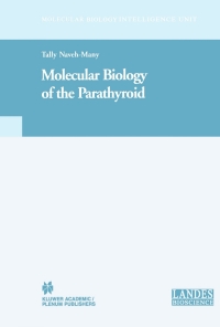 Cover image: Molecular Biology of the Parathyroid 1st edition 9780306478475