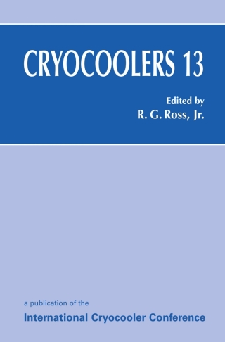 Cover image: Cryocoolers 13 1st edition 9780387239019