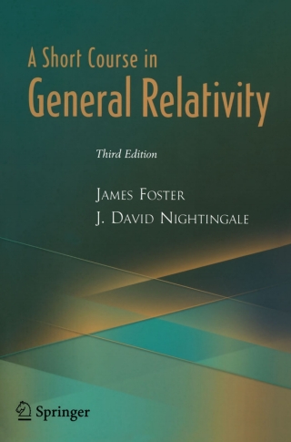 Imagen de portada: A Short Course in General Relativity 3rd edition 9780387260785