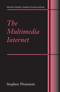 Cover image: The Multimedia Internet 9781441936523