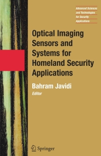 Imagen de portada: Optical Imaging Sensors and Systems for Homeland Security Applications 1st edition 9780387261706