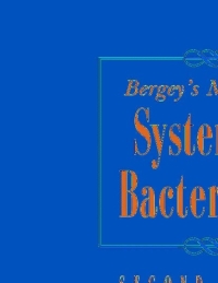 Imagen de portada: Bergey's Manual® of Systematic Bacteriology 2nd edition 9780387241449