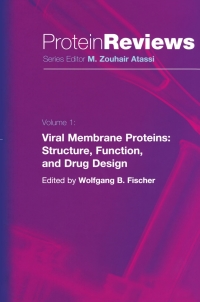 Omslagafbeelding: Viral Membrane Proteins: Structure, Function, and Drug Design 1st edition 9780306484957