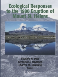 صورة الغلاف: Ecological Responses to the 1980 Eruption of Mount St. Helens 1st edition 9780387238685