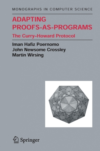 Imagen de portada: Adapting Proofs-as-Programs 9780387237596