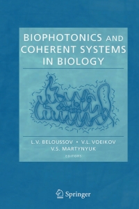 Imagen de portada: Biophotonics and Coherent Systems in Biology 1st edition 9780387283784