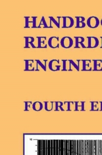 Cover image: Handbook of Recording Engineering 4th edition 9780387284705