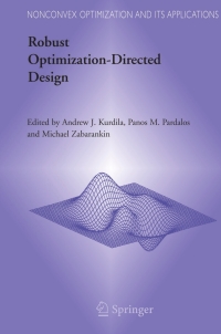 表紙画像: Robust Optimization-Directed Design 1st edition 9780387282633