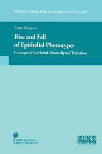 Cover image: Rise and Fall of Epithelial Phenotype 9780306482397