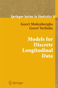 Cover image: Models for Discrete Longitudinal Data 9780387251448