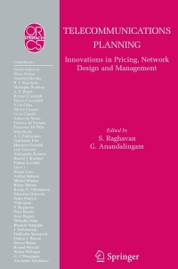 Imagen de portada: Telecommunications Planning 1st edition 9780387292229