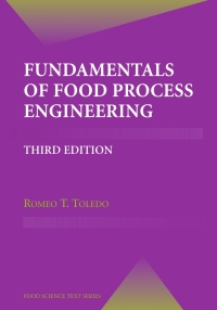 Cover image: Fundamentals of Food Process Engineering 3rd edition 9780387290195