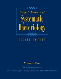 صورة الغلاف: Bergey's Manual® of Systematic Bacteriology 2nd edition 9780387241456