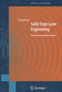 Cover image: Solid-State Laser Engineering 6th edition 9781441921178