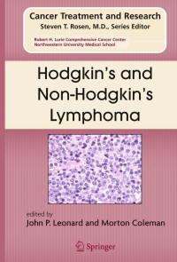 صورة الغلاف: Hodgkin's and Non-Hodgkin's Lymphoma 1st edition 9780387293455