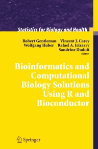 Omslagafbeelding: Bioinformatics and Computational Biology Solutions Using R and Bioconductor 1st edition 9780387251462