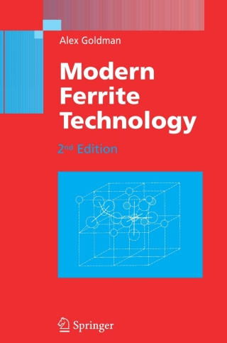 Imagen de portada: Modern Ferrite Technology 2nd edition 9780387281513