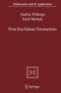 Imagen de portada: Non-Euclidean Geometries 1st edition 9780387295541