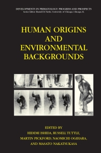 Cover image: Human Origins and Environmental Backgrounds 1st edition 9780387296388