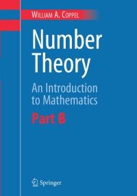 Cover image: Number Theory 9780387298535