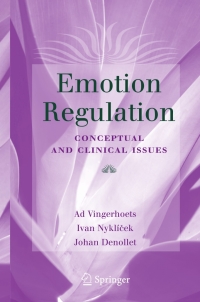 Cover image: Emotion Regulation 1st edition 9780387299853