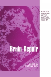 Cover image: Brain Repair 1st edition 9780306478598