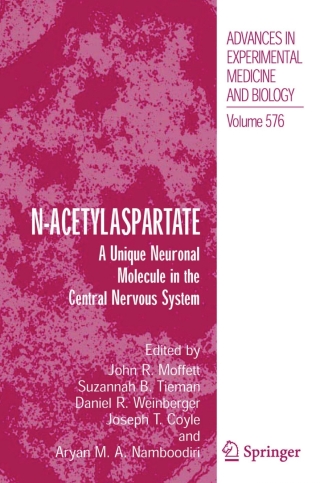 Imagen de portada: N-Acetylaspartate 1st edition 9780387301716