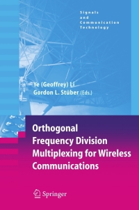 Cover image: Orthogonal Frequency Division Multiplexing for Wireless Communications 1st edition 9780387290959